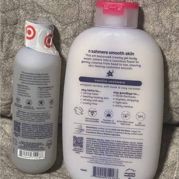 New EOS Vanilla Cashmere Body Wash and Body Oil! If You Know You Know! - Picture 2 of 2